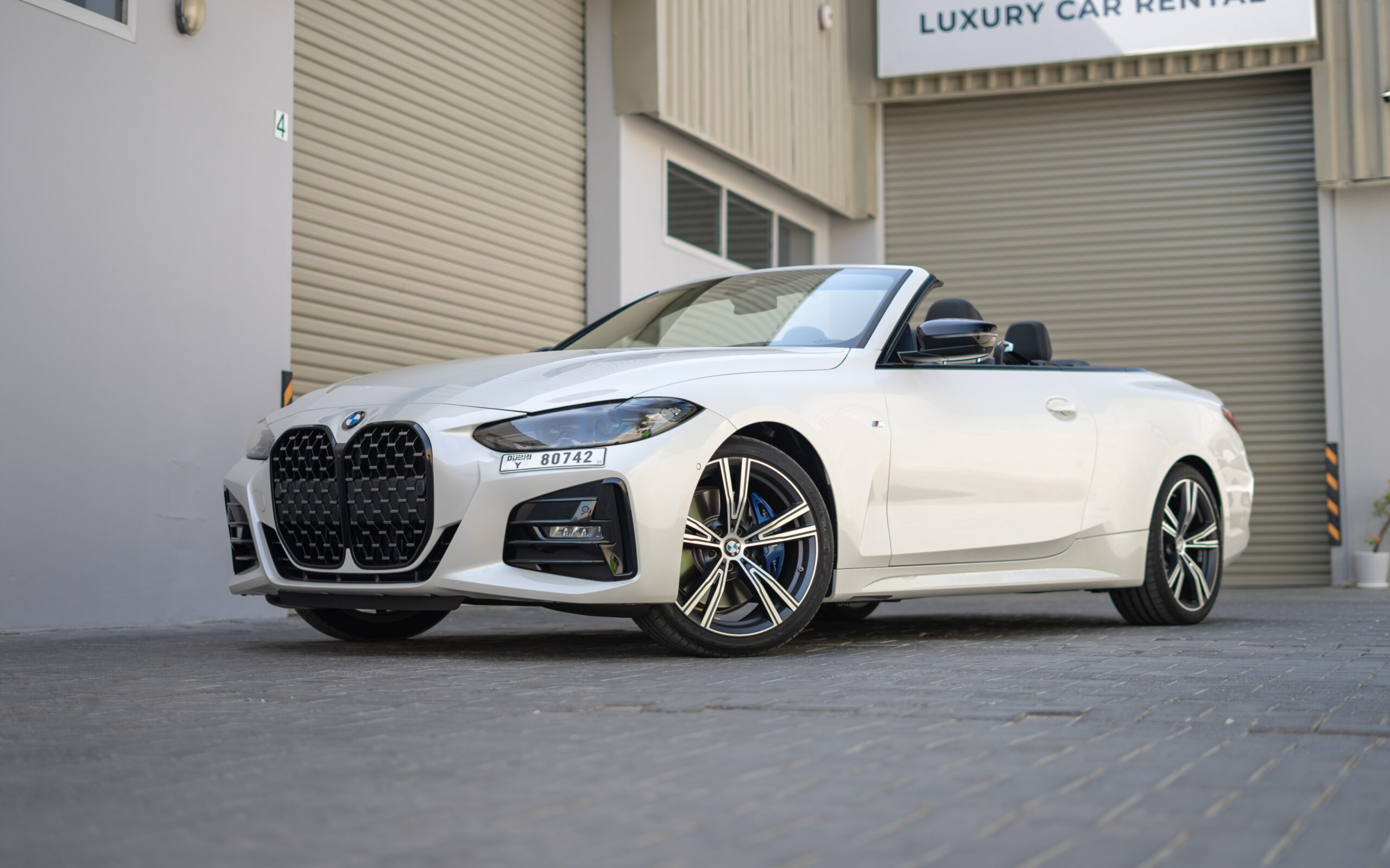 BMW 430i Cabrio leasing in Dubai